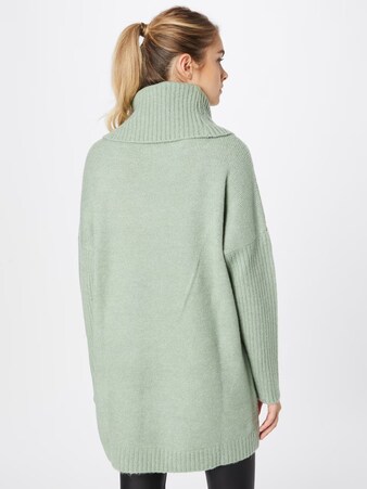 Oversized Sweater 'Franka' in Grün & Rosa