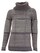 Rollkragen Pullover in Grau