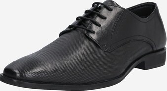 Lace-Up Shoes 'Bastian' in Schwarz