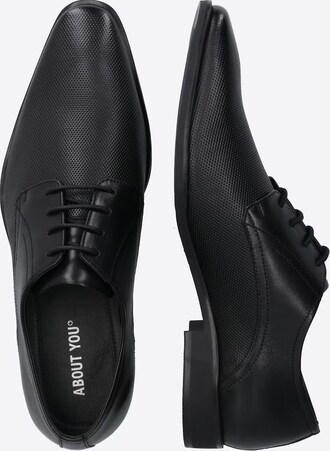 Lace-Up Shoes 'Bastian' in Schwarz