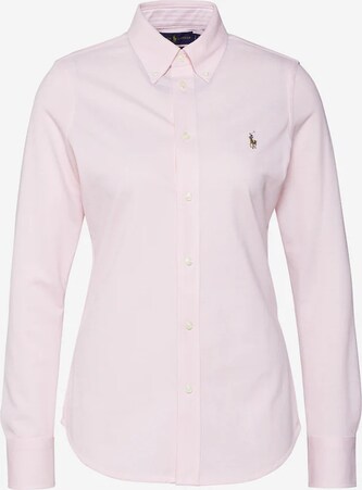 Polo Ralph Lauren Bluse 'HEIDI' in Rosa, Weiß & Blau