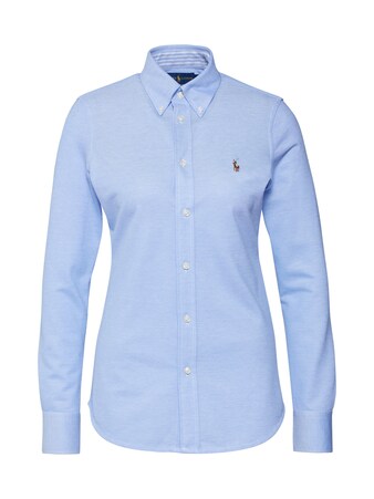 Polo Ralph Lauren Bluse 'HEIDI' in Blau, Rosa & Weiß